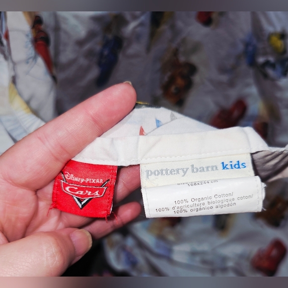 POTTERY BARN KIDS Disney Cars - 1 Flat SHEET Twin Sheet - Picture 3 of 3